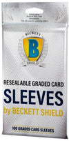 Beckett Shield Graded Card Sleeves (100 count Pack)