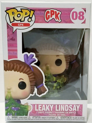 Funko Pop Garbage Pail Kids - Leaky Lindsay # 08 (Incased w/protector)