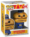 Funko Pop Officer Big Mac #89 Pop Ad Icons McDonalds Vinyl Figure (Includes Funko Pop # 02 Protective Case)