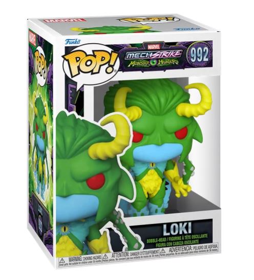 Funko POP! Marvel Mechstrike Monster Hunters- Loki # 992