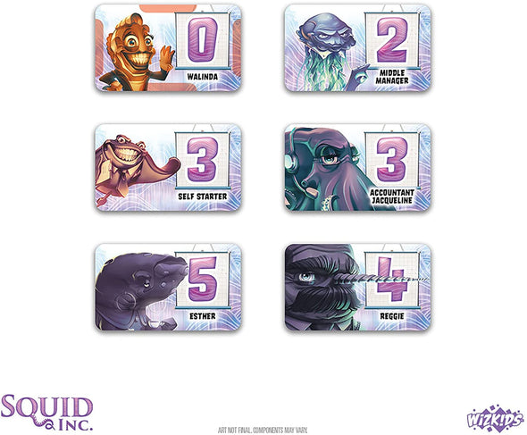 WizKids - Squid Inc., Strategy Board Game