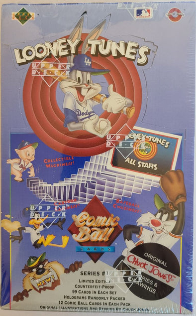 1990 Upper Deck Looney Tunes Comic Ball Cards Series 1 Factory Sealed Box