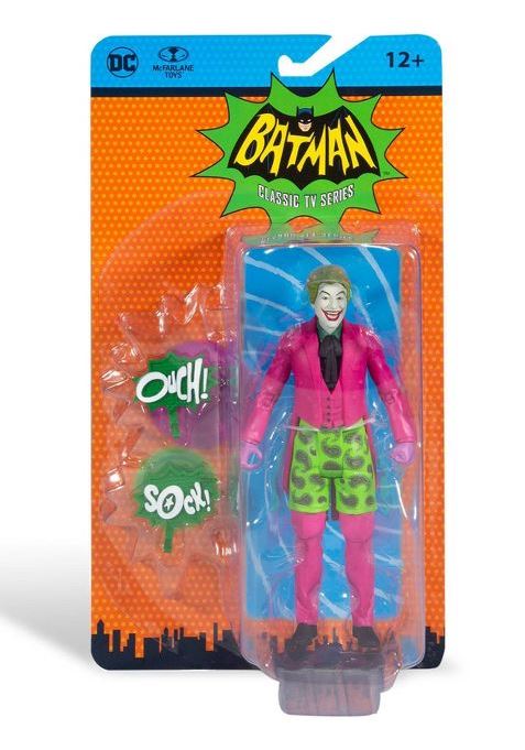 Retro Batman 66 6" Action Figure - Joker Swim Shorts