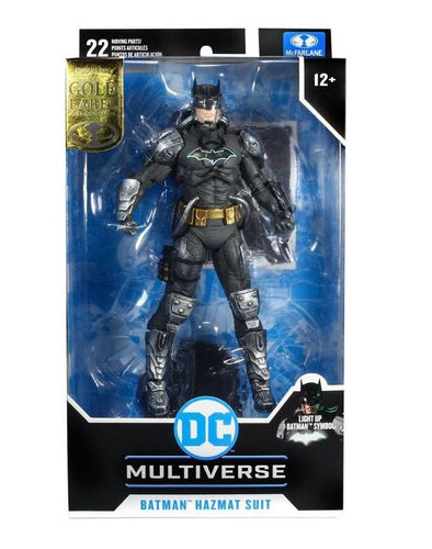 DC Multiverse Batman Hazmat Suit Designed by Todd McFarlane 7" Action Figure