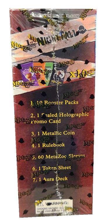MetaZoo TCG Nightfall Spellbook 1st Edition JB's Sports Cards MetaZoo TCG Nightfall Spellbook 1st Edition JB's Sports Cards
