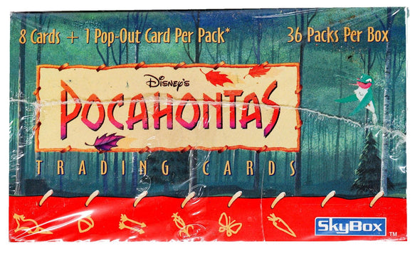 1995 Disney Pocahontas Factory Sealed Trading Card Box