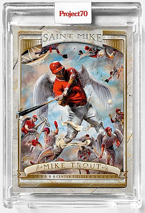 2021 Topps Project 70 Baseball 2006 Mike Trout Card # 502