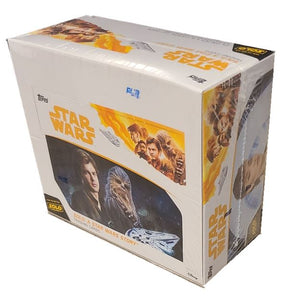 2018 Topps Star Wars Solo: A Star Wars Story Retail Box