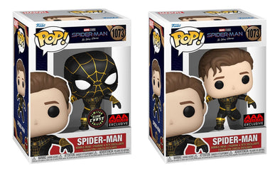 Funko POP!-Spider-Man Chase Bundle #1073 (AAA Anime Exclusive)