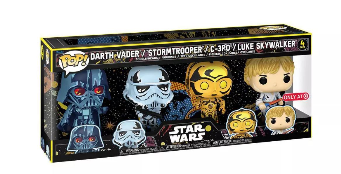 Funko Pop! Star Wars - 4 Pack Target Exclusive #456, #455