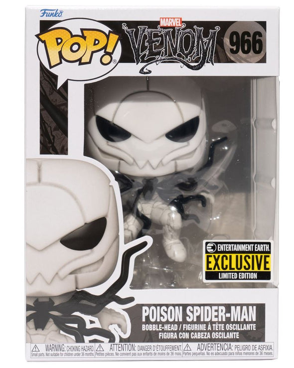 Funko POP!-Poison Spider-Man Chase Bundle #966 (EE Exclusive)