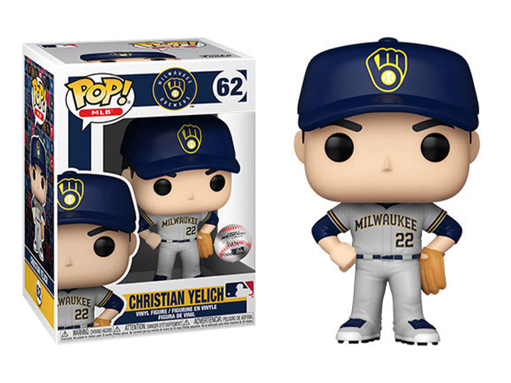 Funko Pop! MLB: Christian Yelich # 62 (Includes Box Protective Case) – JB's  Sports Cards