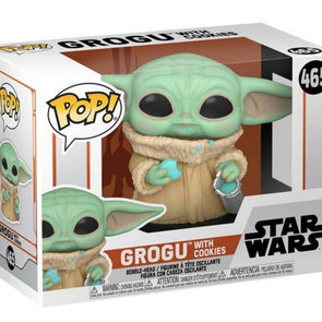 Funko Pop! Star Wars: Grogu With Cookie # 465 (Includes Box Protective Case)