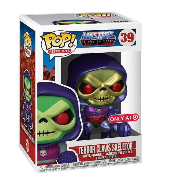 Funko POP! Retro Toys-Masters of the Universe-Terror Claws Skeletor #39 (Target Exclusive)